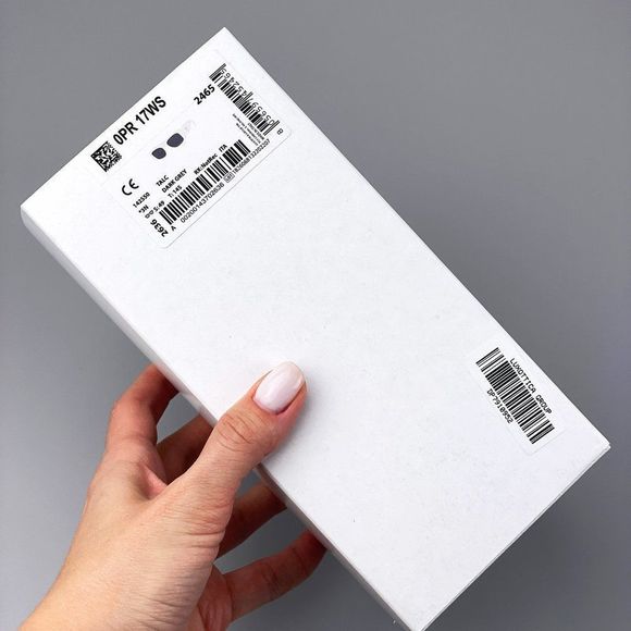 Prada PR17WS 1425S0 Sunglasses Ivory White Dark Gray Rectangle Unisex - Picture 16 of 16